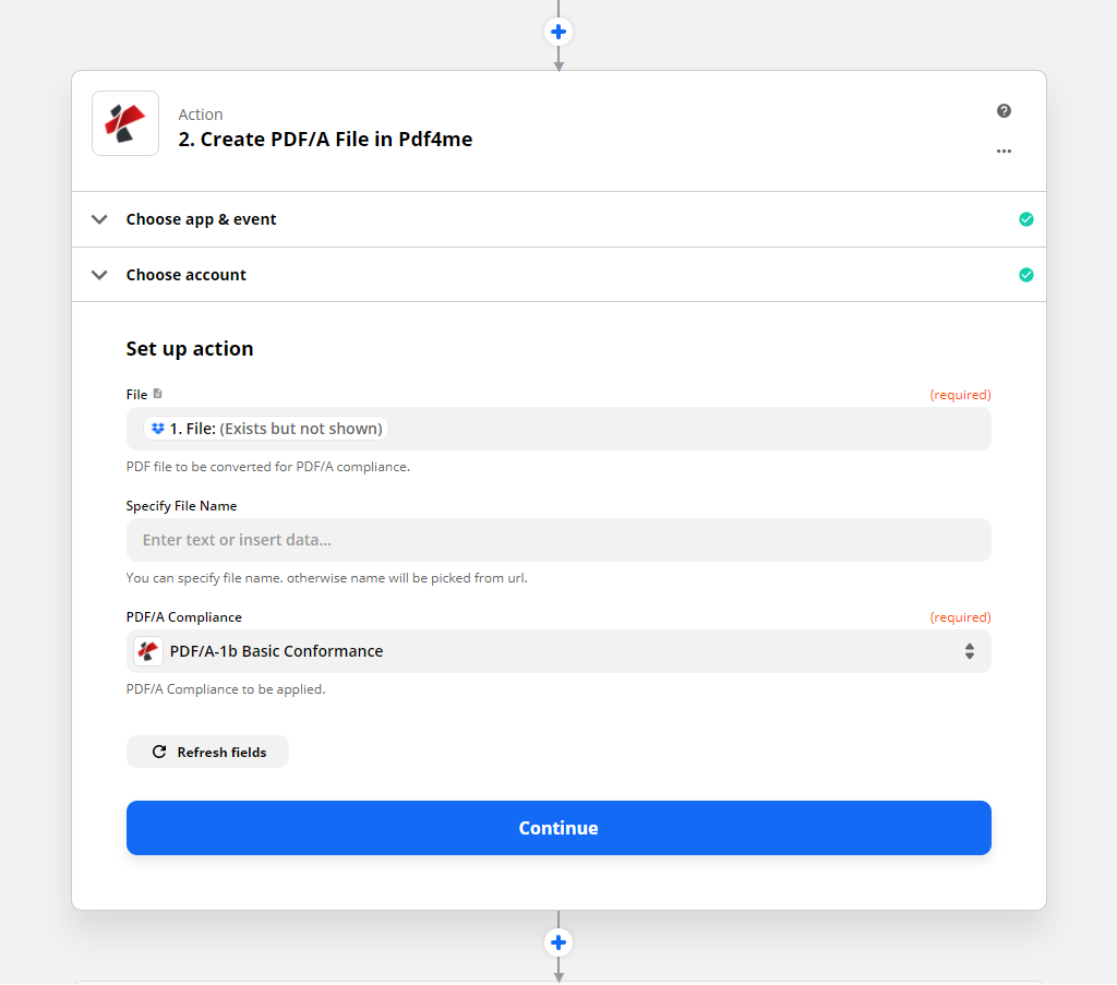 Crear PDF/A